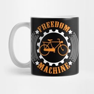 Bicycle Radler Freedom Machine Mug